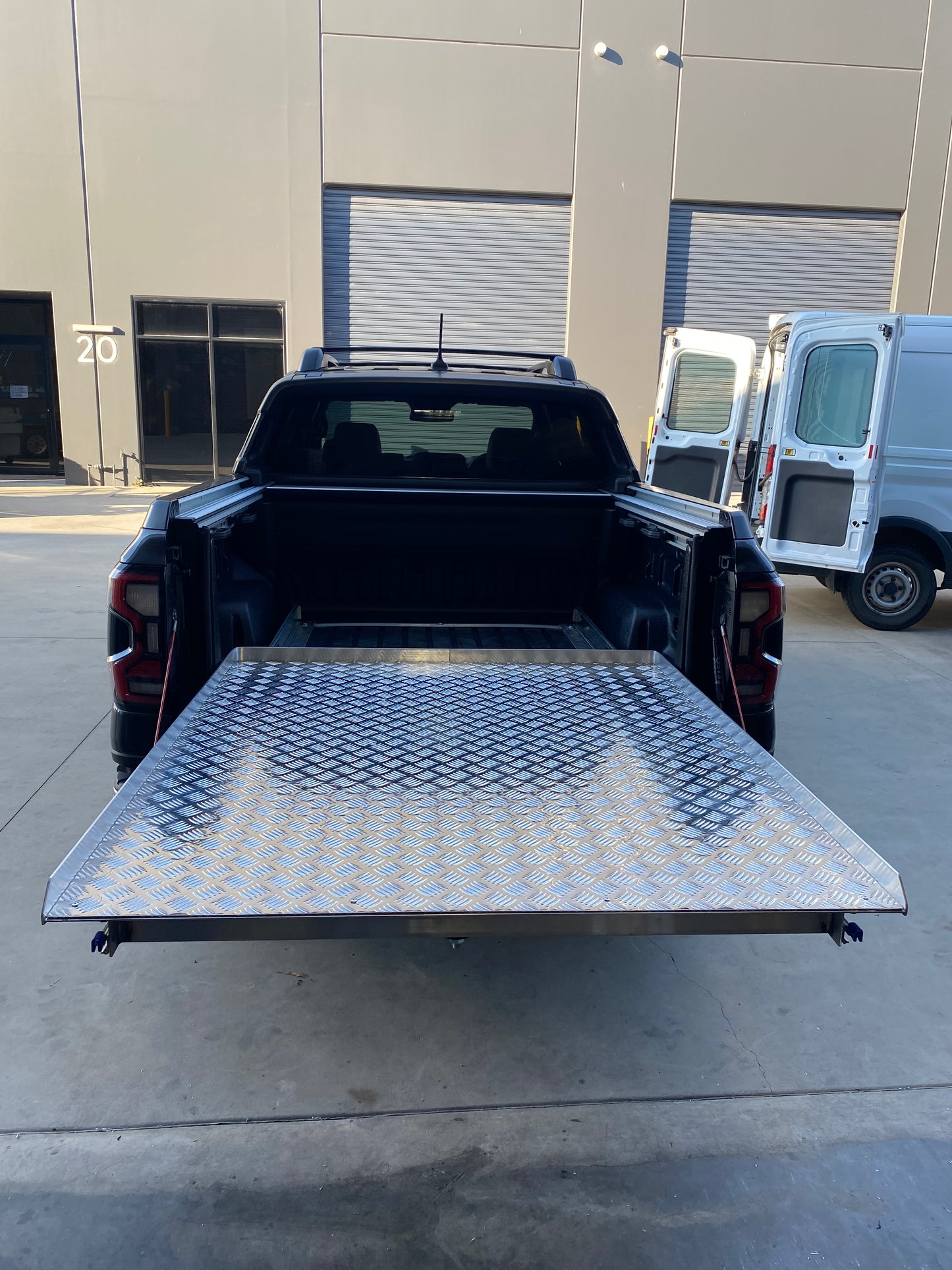 Heavy duty Aluminium Ute Tub Slider for next gen ford ranger