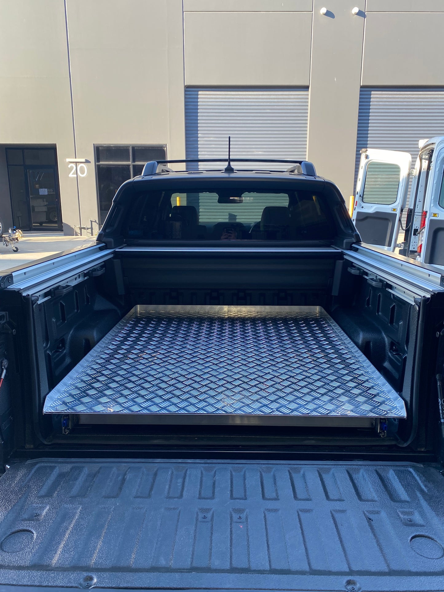 Heavy duty Aluminium Ute Tub Slider for next gen ford ranger